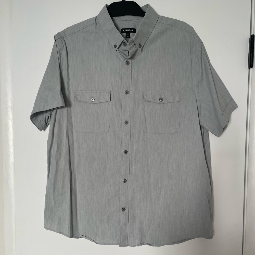 Express Short Sleeve Button Down